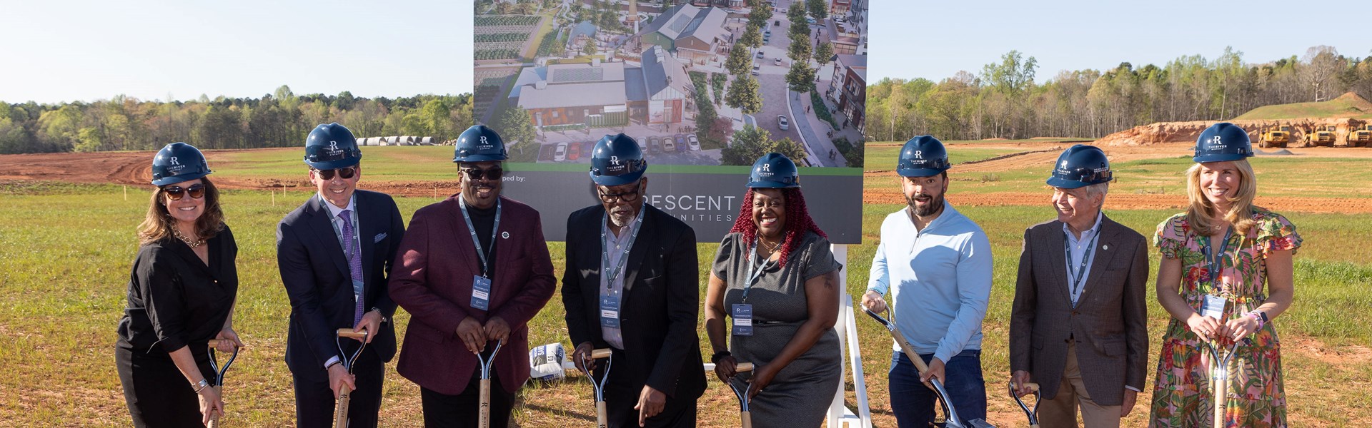Crescent Communities Hosts Ceremonial Groundbreaking for The River District