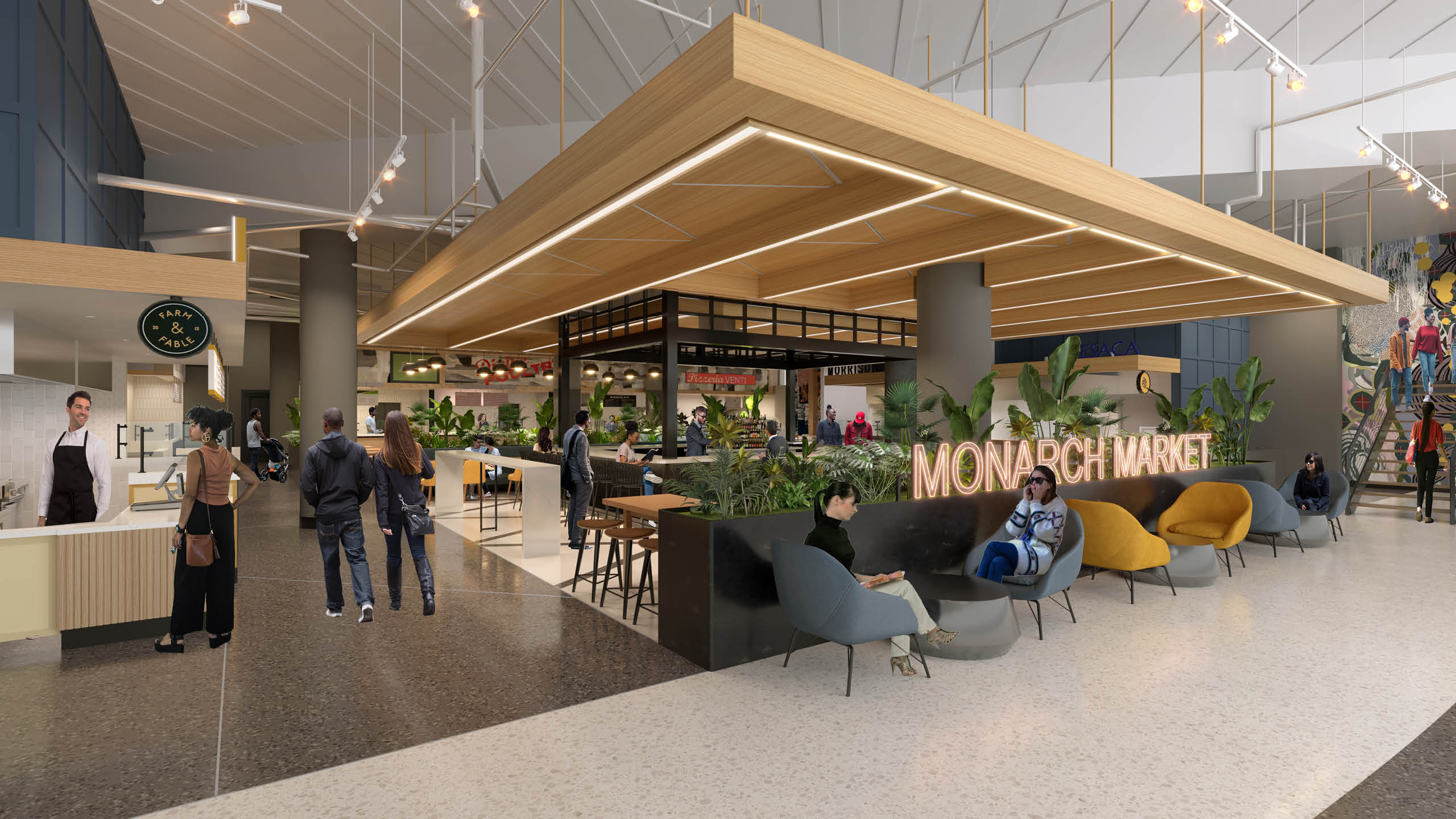 Monarch Market Announces First Food & Beverage Concepts