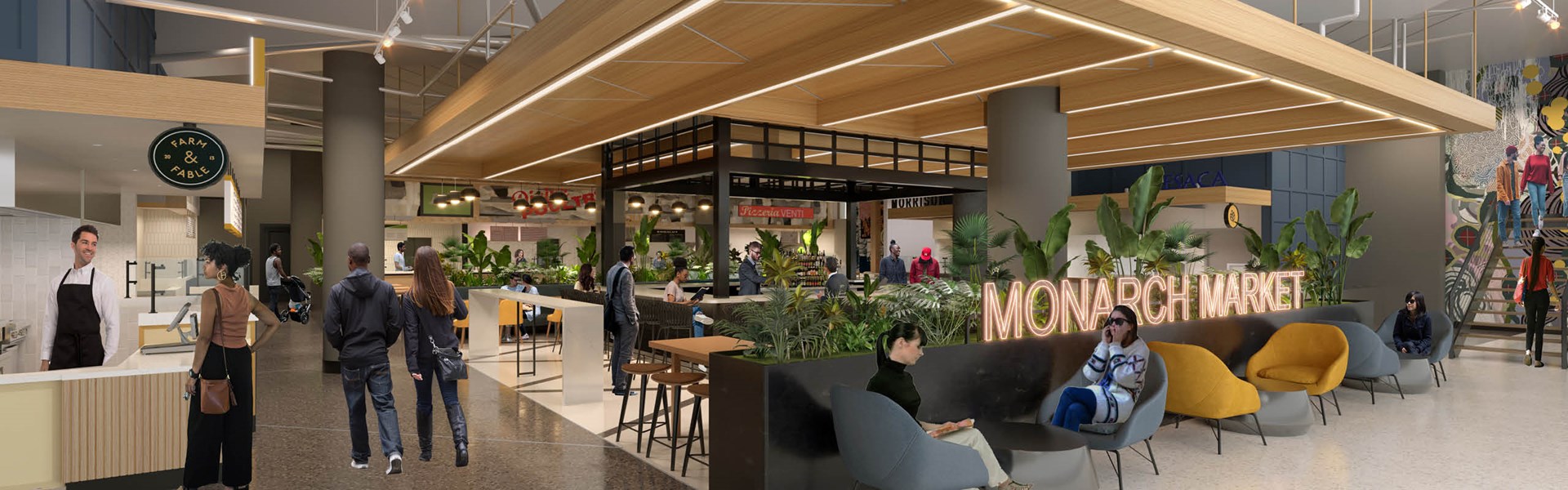 Monarch Market Announces First Food & Beverage Concepts