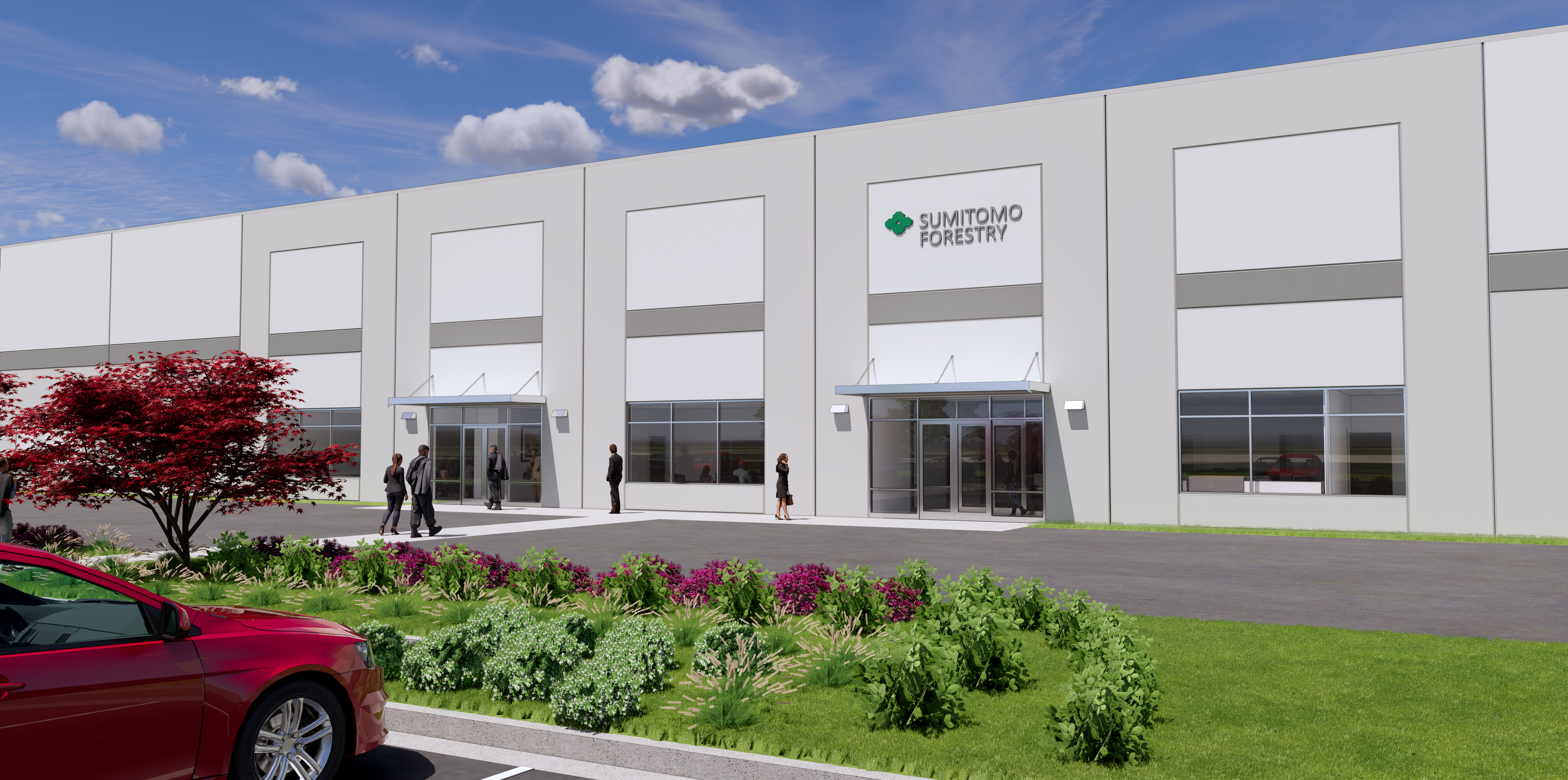 Crescent Communities and Sumitomo Forestry America, Inc. Announce New Manufacturing and Distribution Project in North Carolina