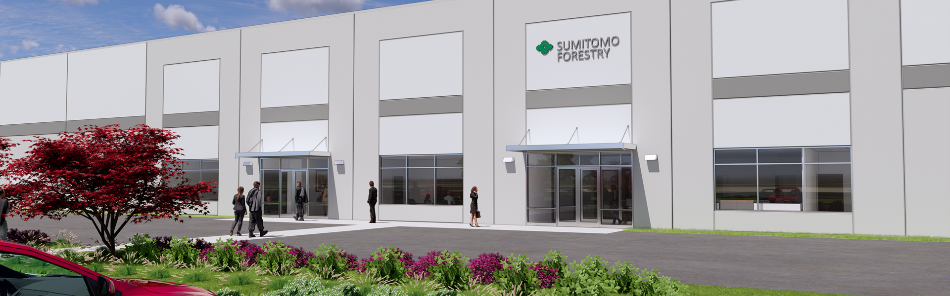 Crescent Communities and Sumitomo Forestry America, Inc. Announce New Manufacturing and Distribution Project in North Carolina