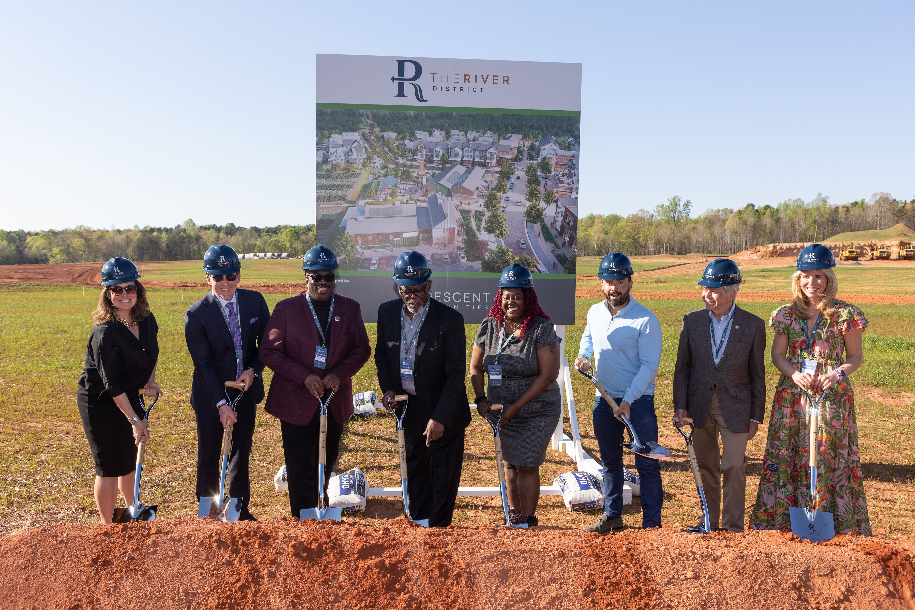 Crescent Communities Hosts Ceremonial Groundbreaking for The River District