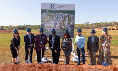 Crescent Communities Hosts Ceremonial Groundbreaking for The River District