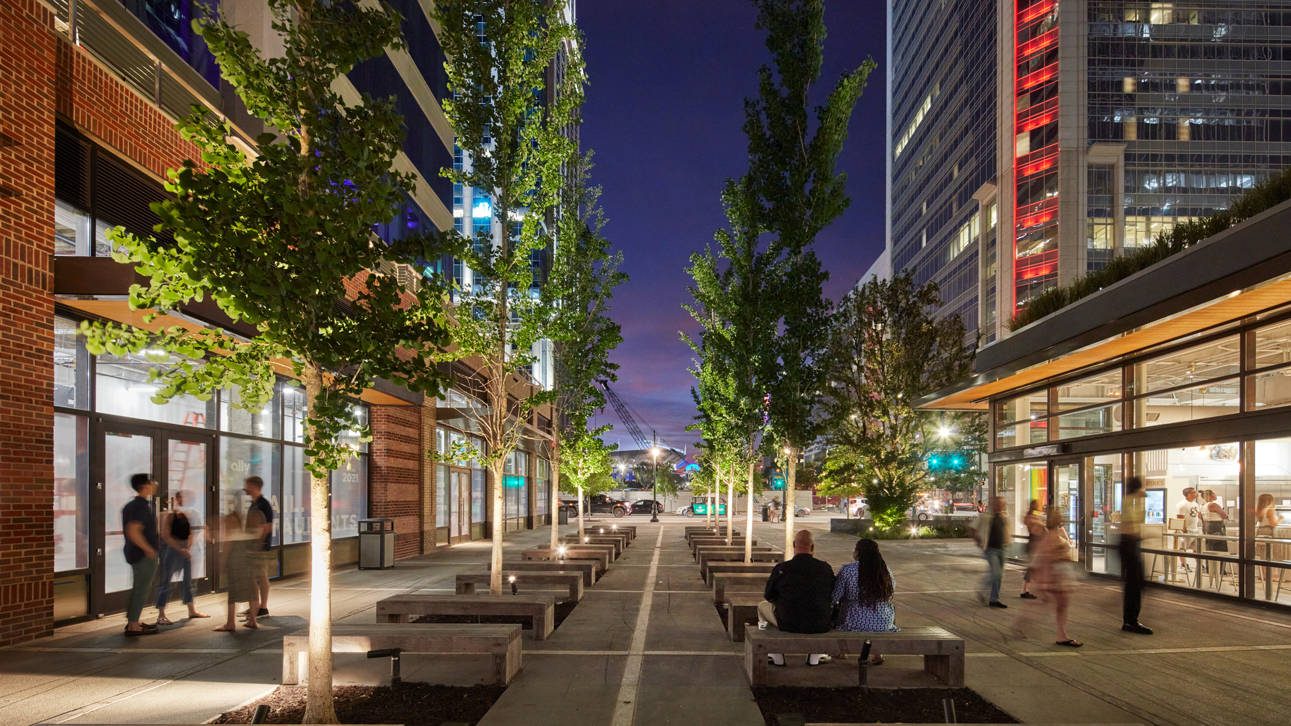 2022 Aurora Best Commercial Project & Best Mixed-Use project: Ally Charlotte Center