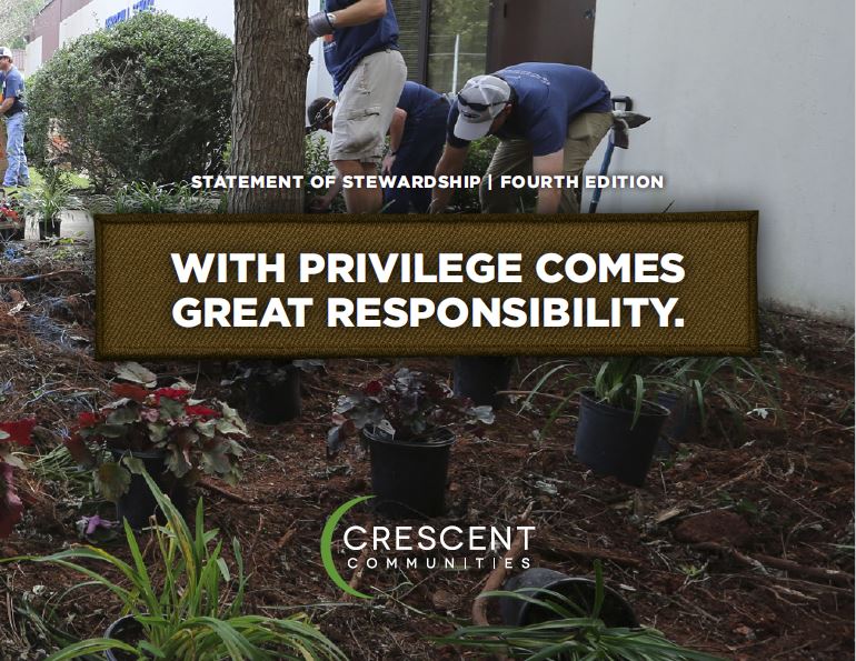 Crescent Communities Unveils Fourth Statement of Stewardship