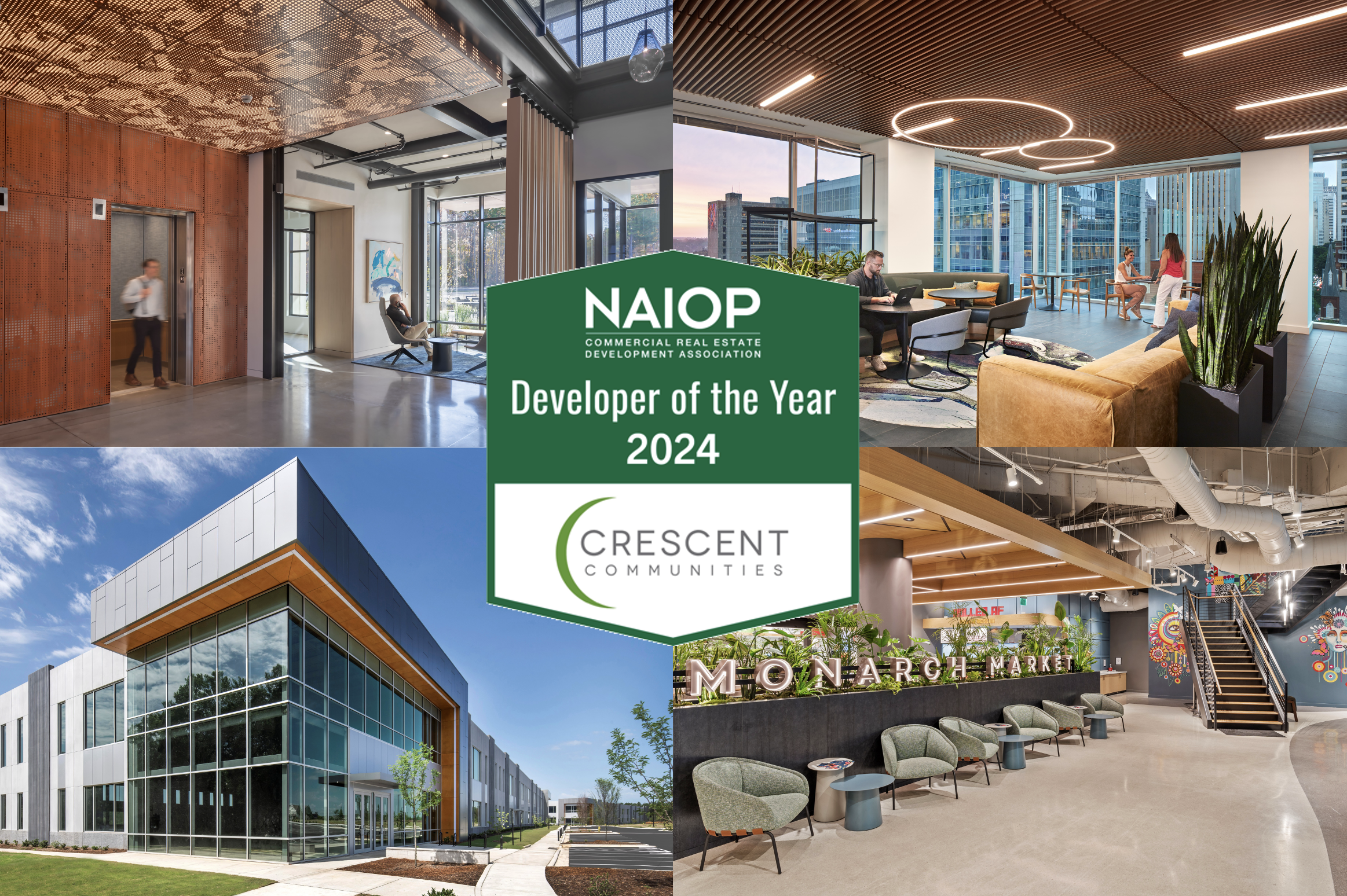 Crescent Communities Named NAIOP 2024 Developer of the Year 