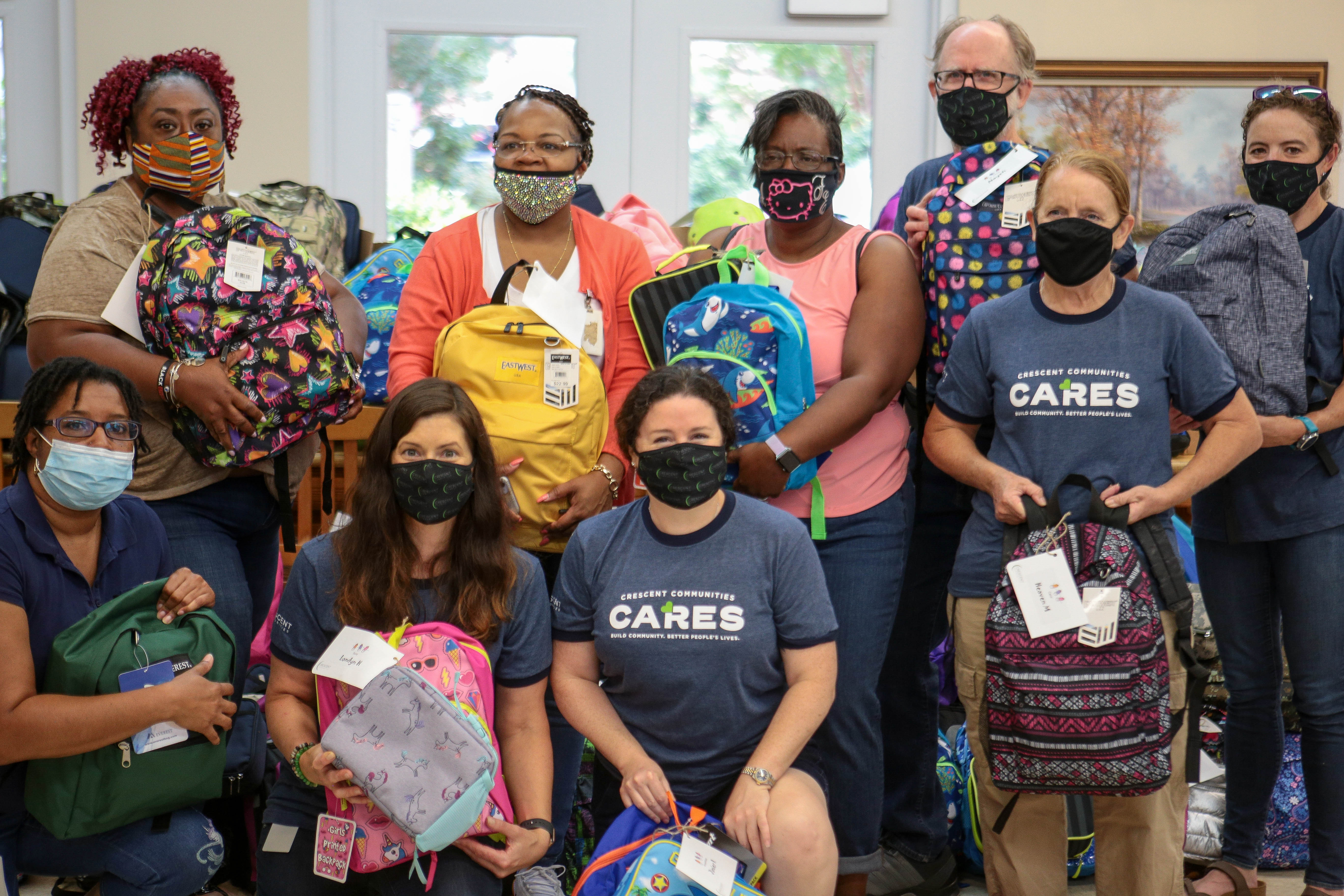 Crescent Communities Supplies Backpacks To High-Need Students