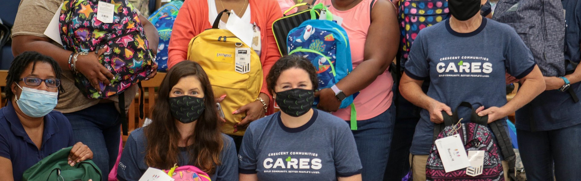Crescent Communities Supplies Backpacks To High-Need Students Crescent Communities Supplies Backpacks To High-Need Students