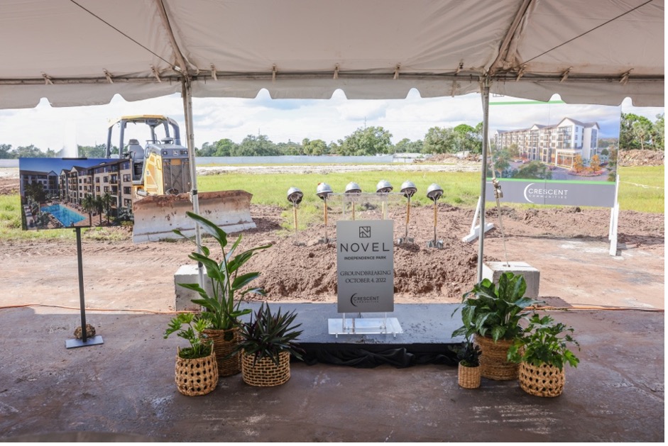 Crescent Communities Breaks Ground on New Multifamily Community in Tampa